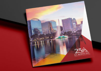 R L Burns Branded Brochure Design