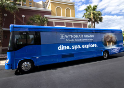 Wyndham Grand Bonnet Creek Bus Design