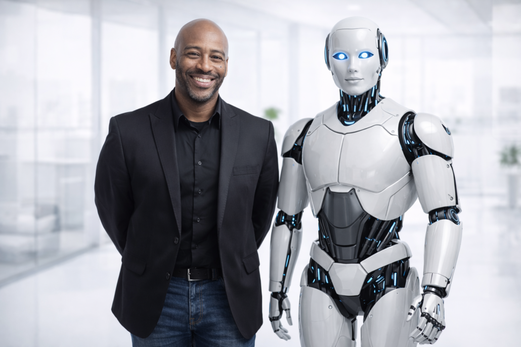 Standing side-by-side with an AI-agent